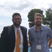 Juan Pedro López y David Martín en el congreso internacional PETRA 2018